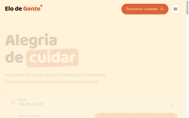 Site da Elo de Gente